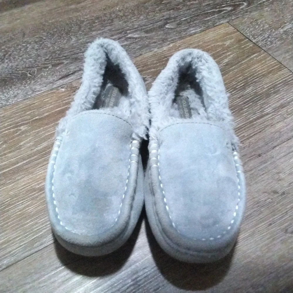 NWT: KOOLABURRA BY UGG; GIRLS RILEY SHIMMER MOCCASINS SLIPPERS. - Picture 4 of 8